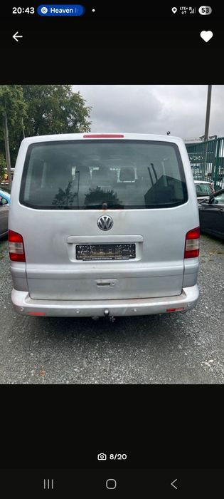 T5 MULTIVAN 1.9 TDI Manual Orginał