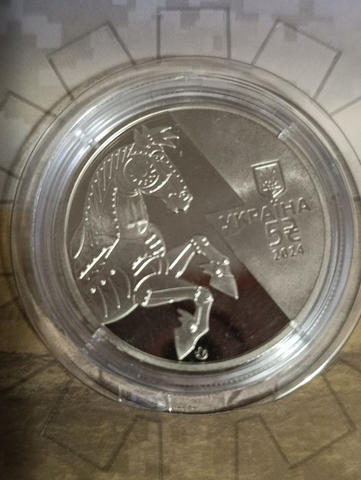 Монета Буцефал нейзильбер