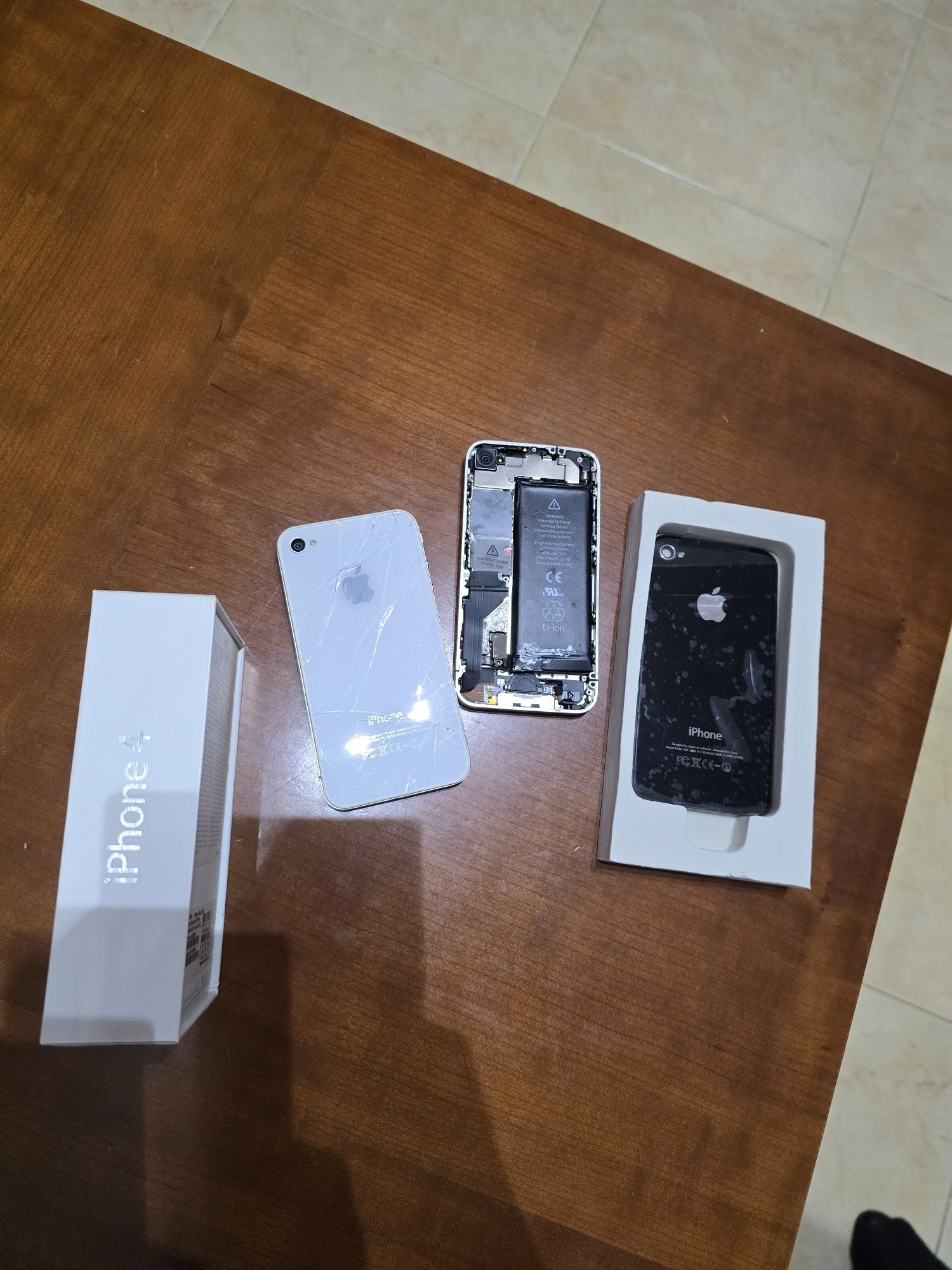 Iphone 4 e 4s para peças