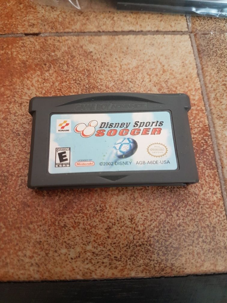 Gra Disney Sports Soccer na Gameboy advence GBA