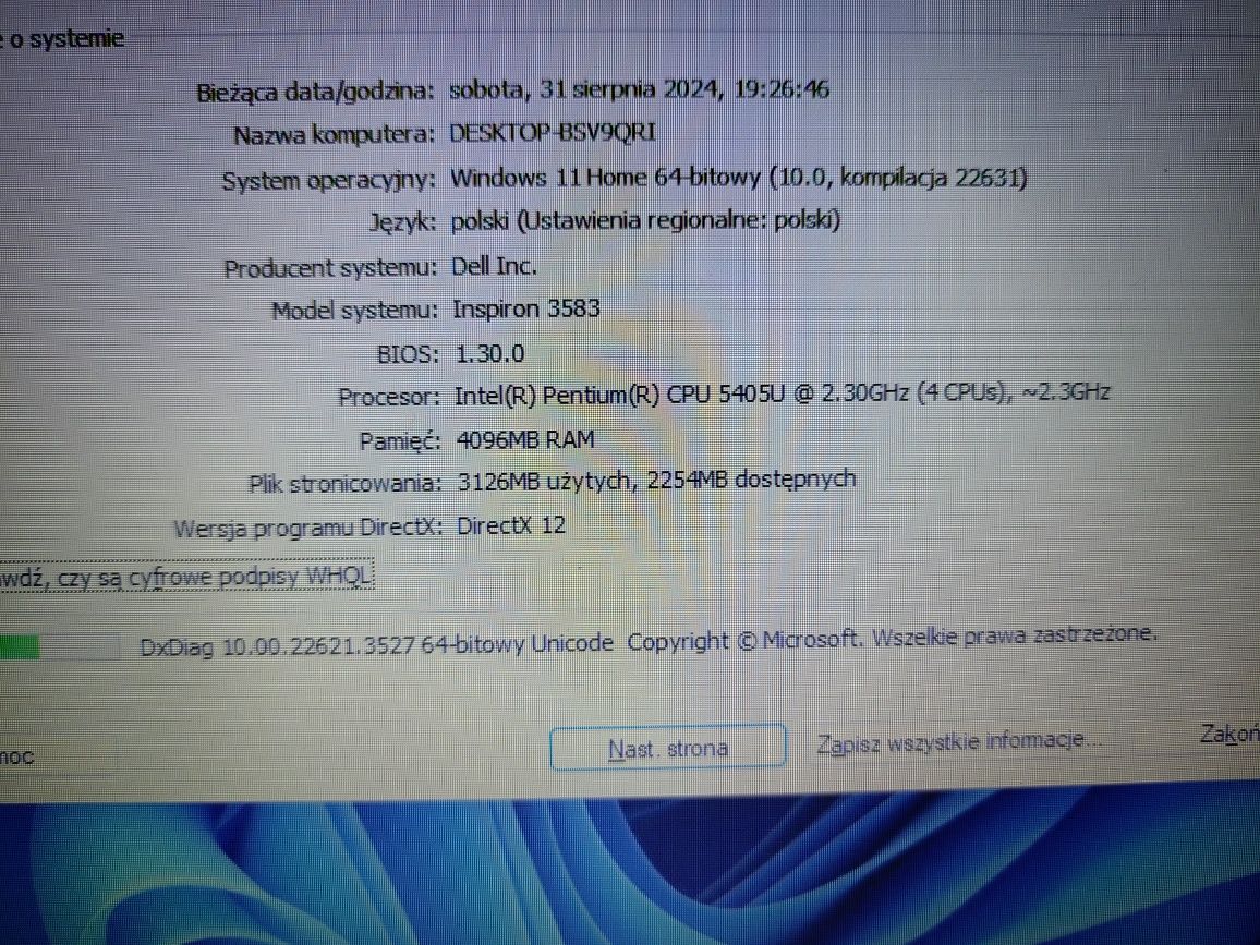 Dell Inspiron 3583