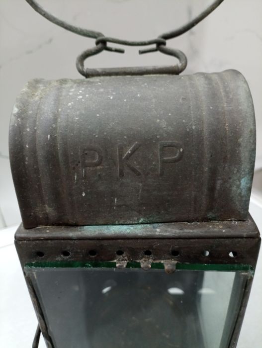 Zabytkowa lampa kolejowa