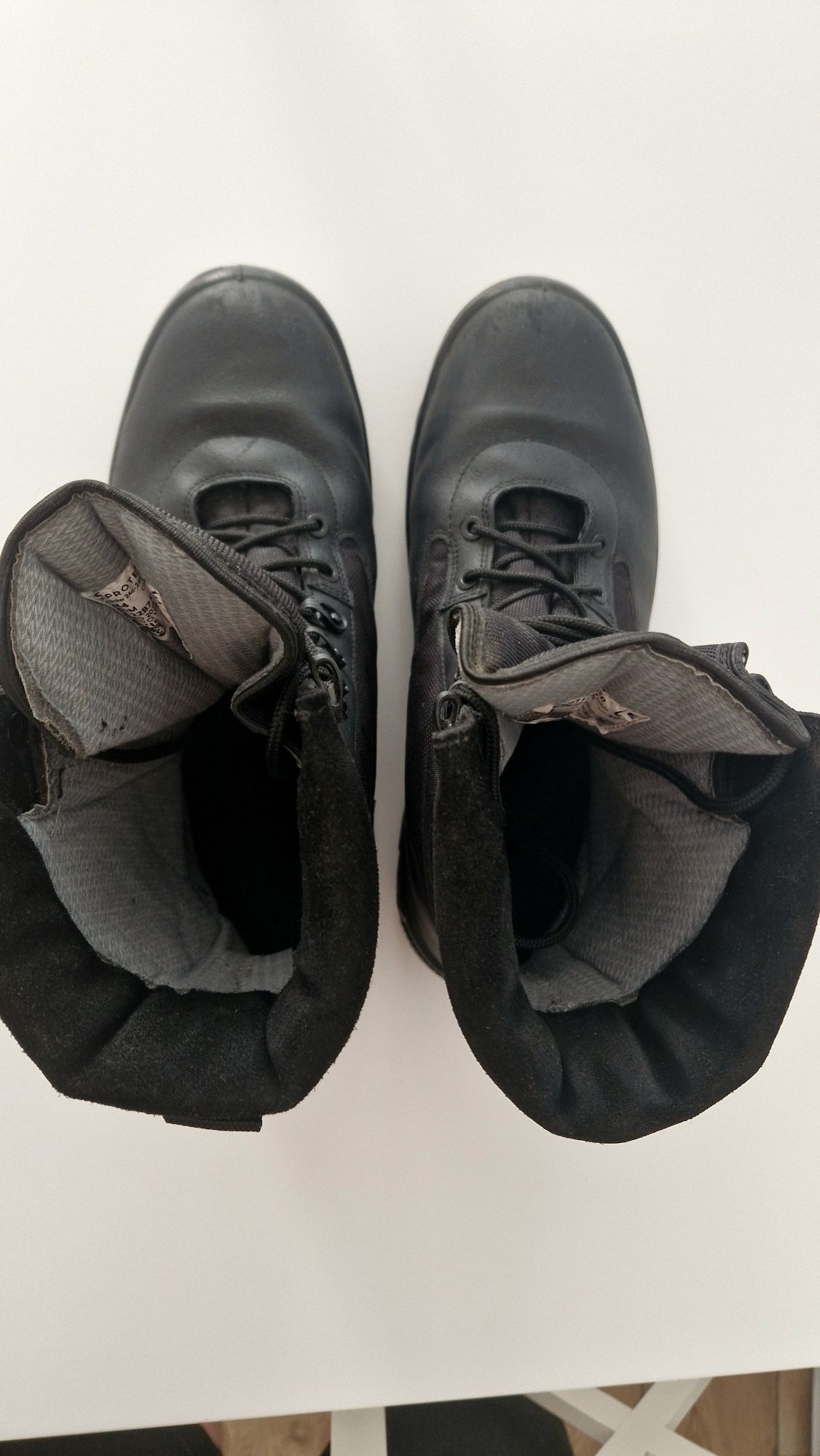 Buty wysokie Protektor Grom Plus T r 44 czarne