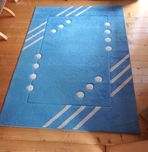 Dywan 160x220 niebieski