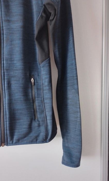 Granatowa sportowa bluza damska kaptur H&M rozm. XS