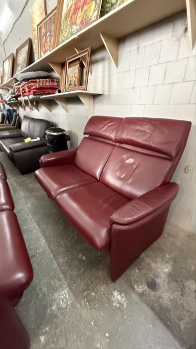 Диван кожаный, шкіряний з Німеччини