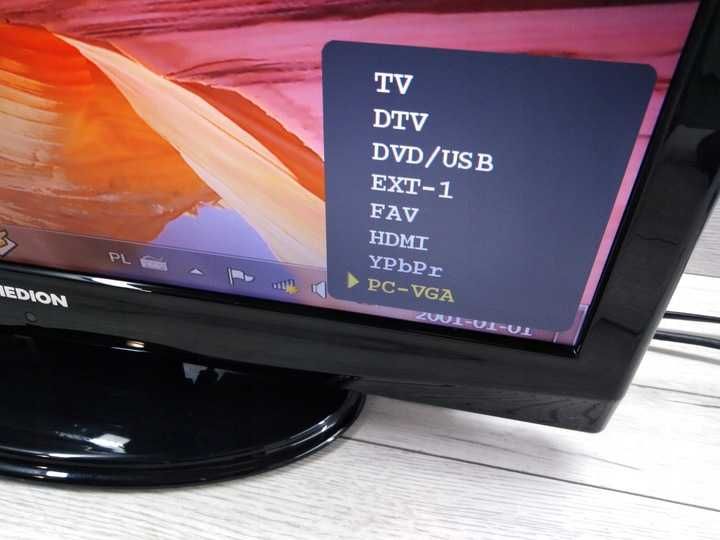 TV-Monitor LCD 22 hdmi dvb-t odtwarzacz DVD Zobacz