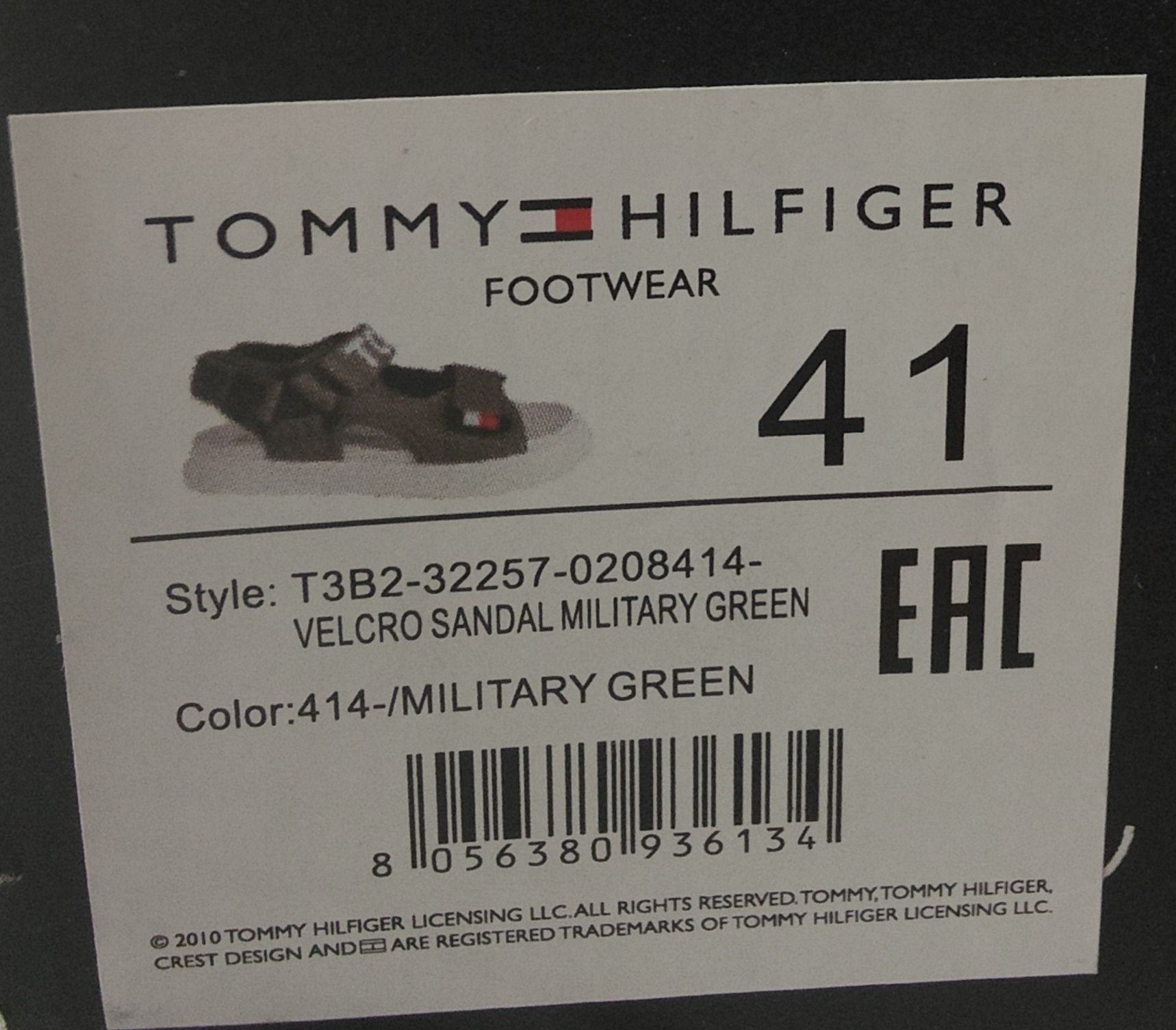 Sandały Tommy Hilfiger r41 nowe!