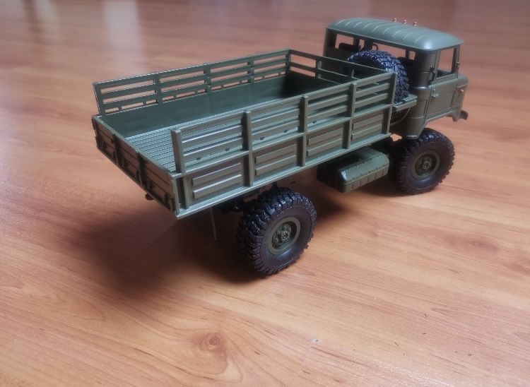 Camião Militar RC GAZ-66 4x4 Crawler WPL B24 1/16 Army proporcional