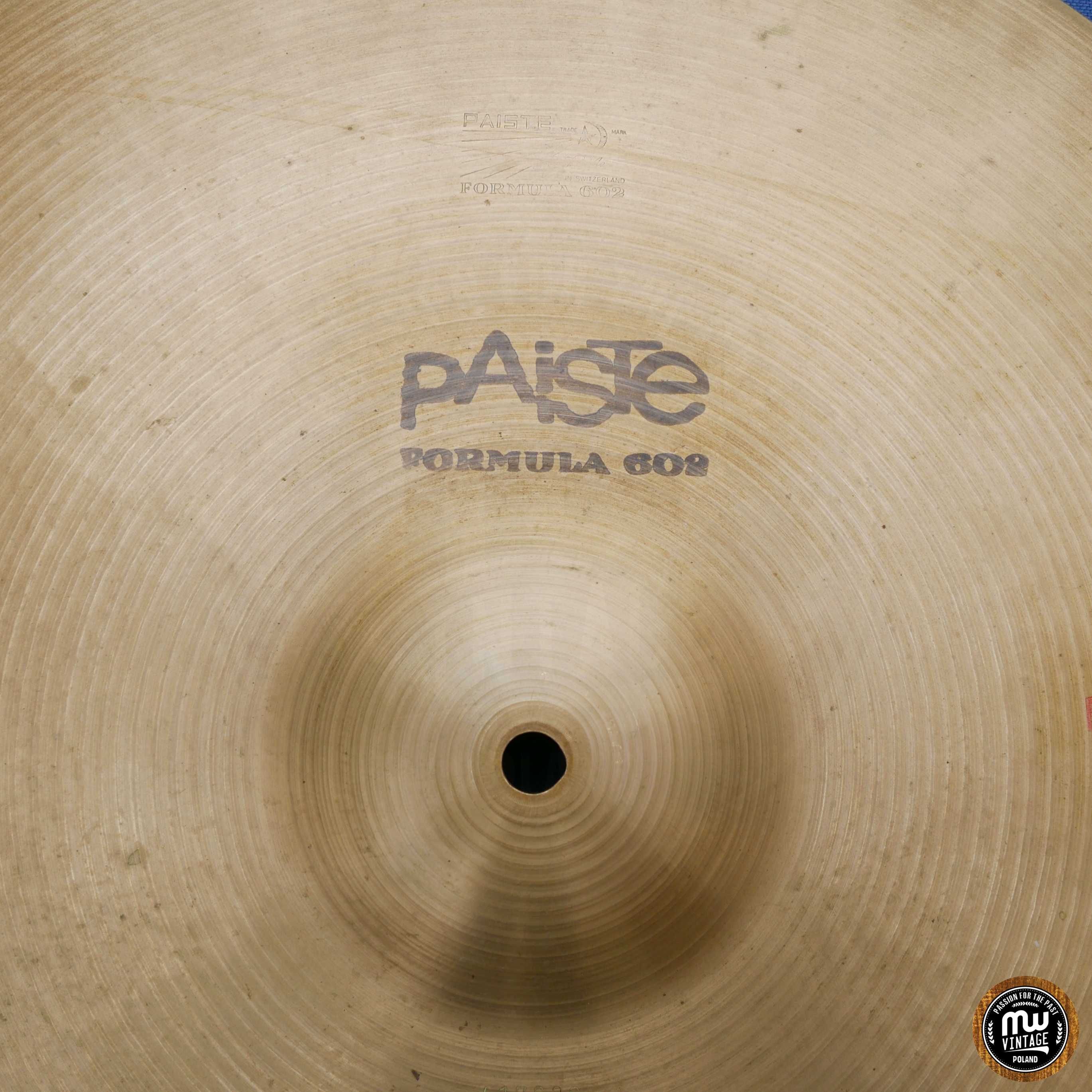 Paiste - talerz 602 Medium Ride 18” Black Label ‼️