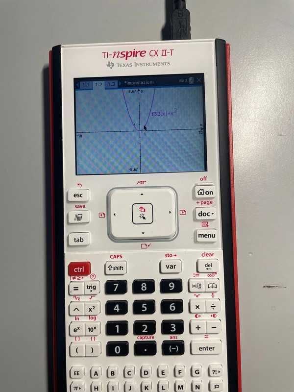 Calculadora gráfica Texas Ti- Nspire CX ii T