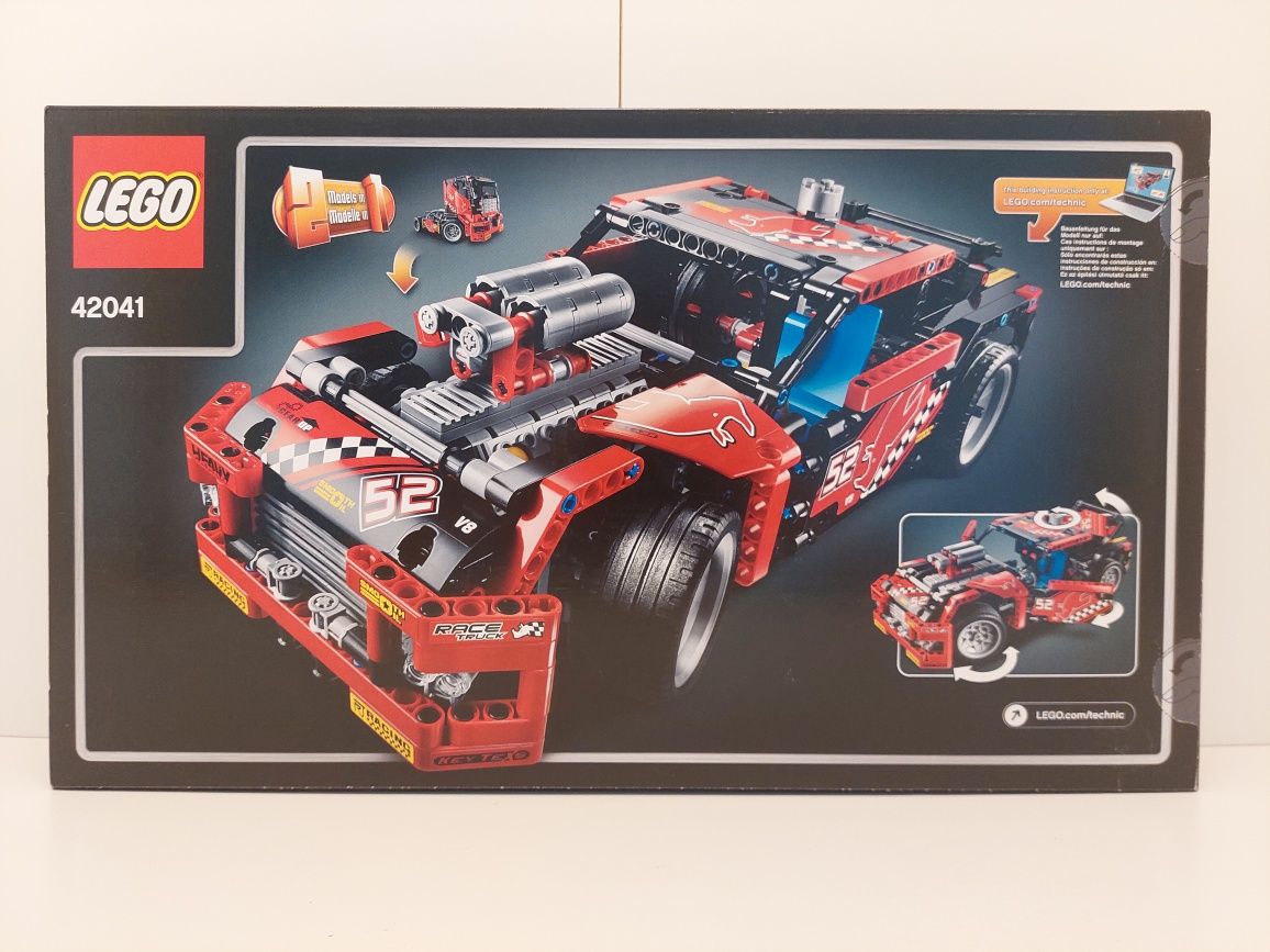 Nieotwarte Lego 42041 Technic - Ciężarówka wyścigowa