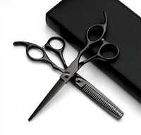 Profesjonalne nożyczki do cięcia włosów + grzebień dla fryzjera stal n