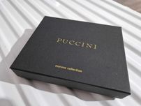 portfel skurzany PUCCINI nowy CZARNY ELEGANCKI stylowy męski