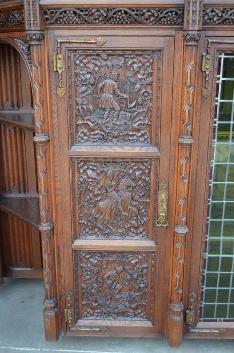 witryna antyk mebel vintage
