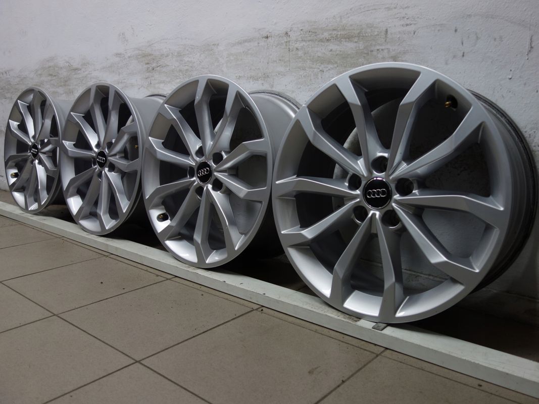 18/5x112 Felgi aluminiowe Audi A4 A6 Q3 Q5 S Line Oryginalne extra sta