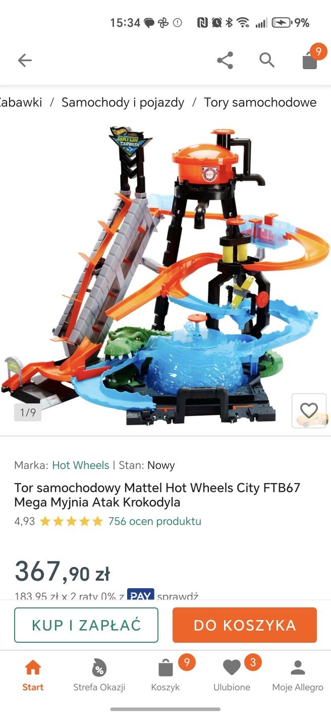 Sprzedam tor Hot wheels