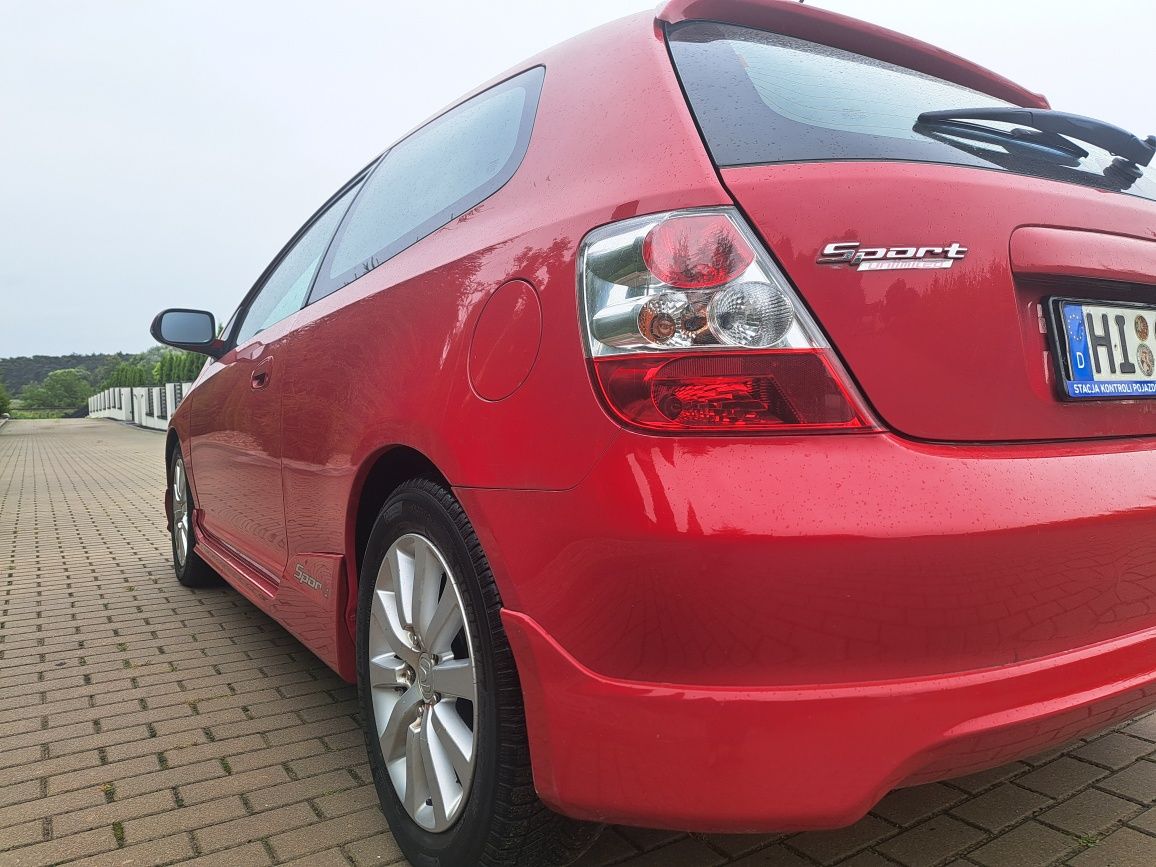 Honda Civic 7 sport 1.6 vtec 148tys przebiegu bezwypadkowe z Niemiec