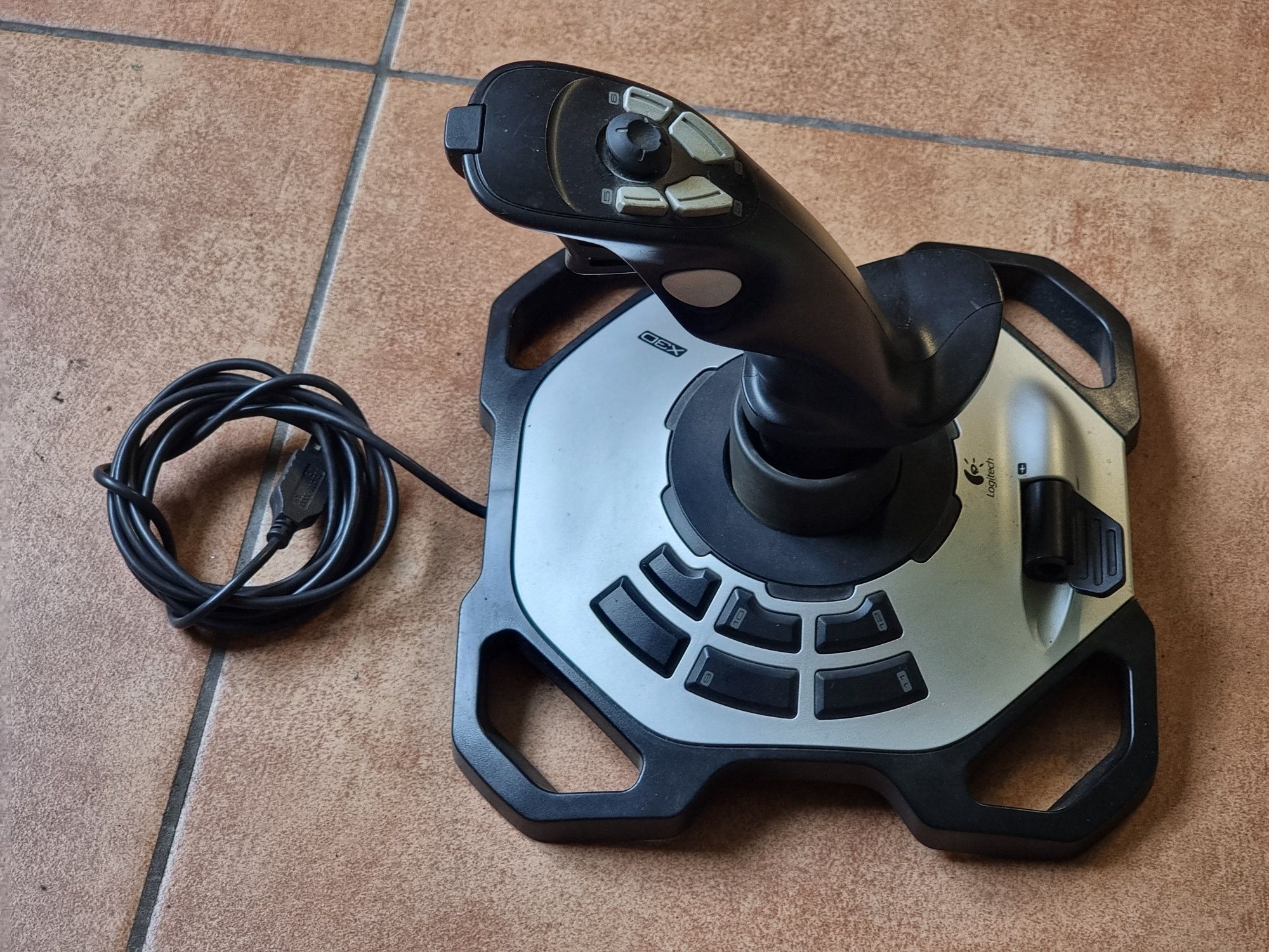 Joystick logitech extreme 3d pro kontroler gamepad