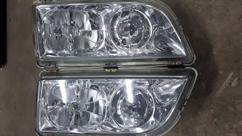 Volvo V40 S40  lampy przód chrom ORYGINAŁ i kierunki
