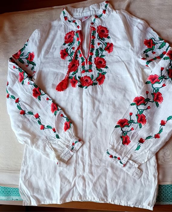 Вишиванка, ллянна, на 34-36 розмір