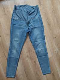 Spodnie ciążowe dżinsy MAMA super skinny H&M L