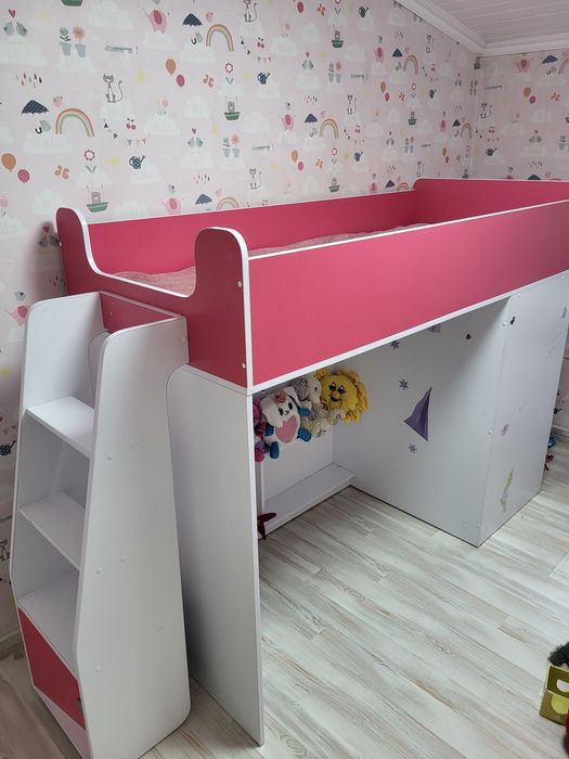 Ліжко-чердак-шафа-ігрова