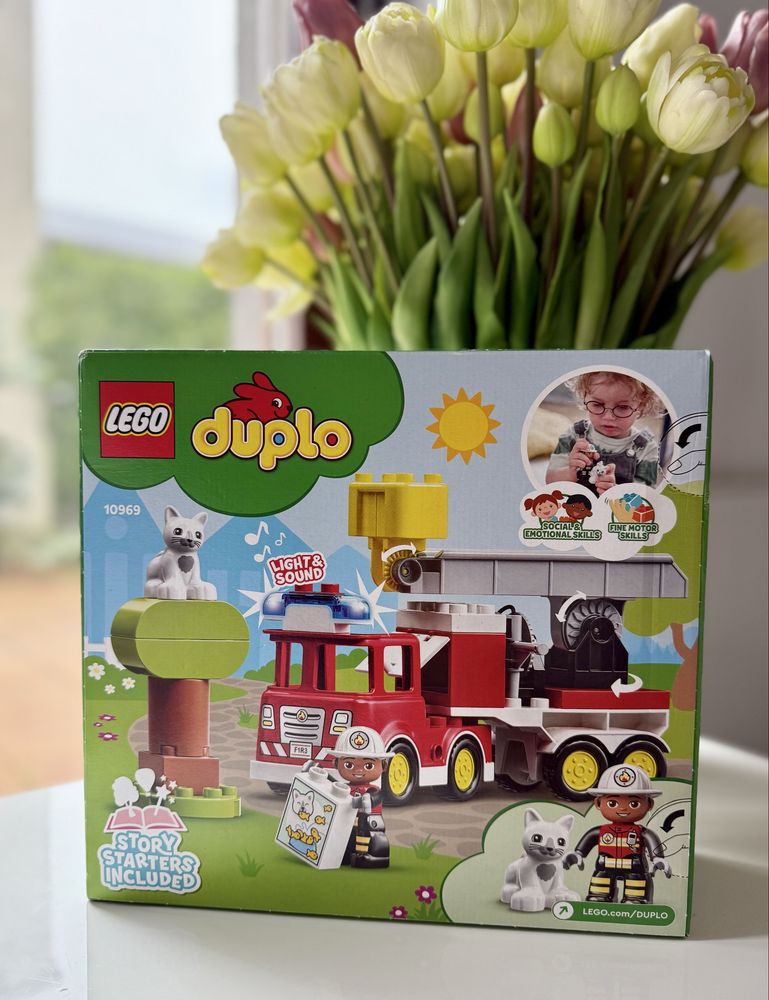 LEGO DUPLO 10969 wóz strażacki nowy