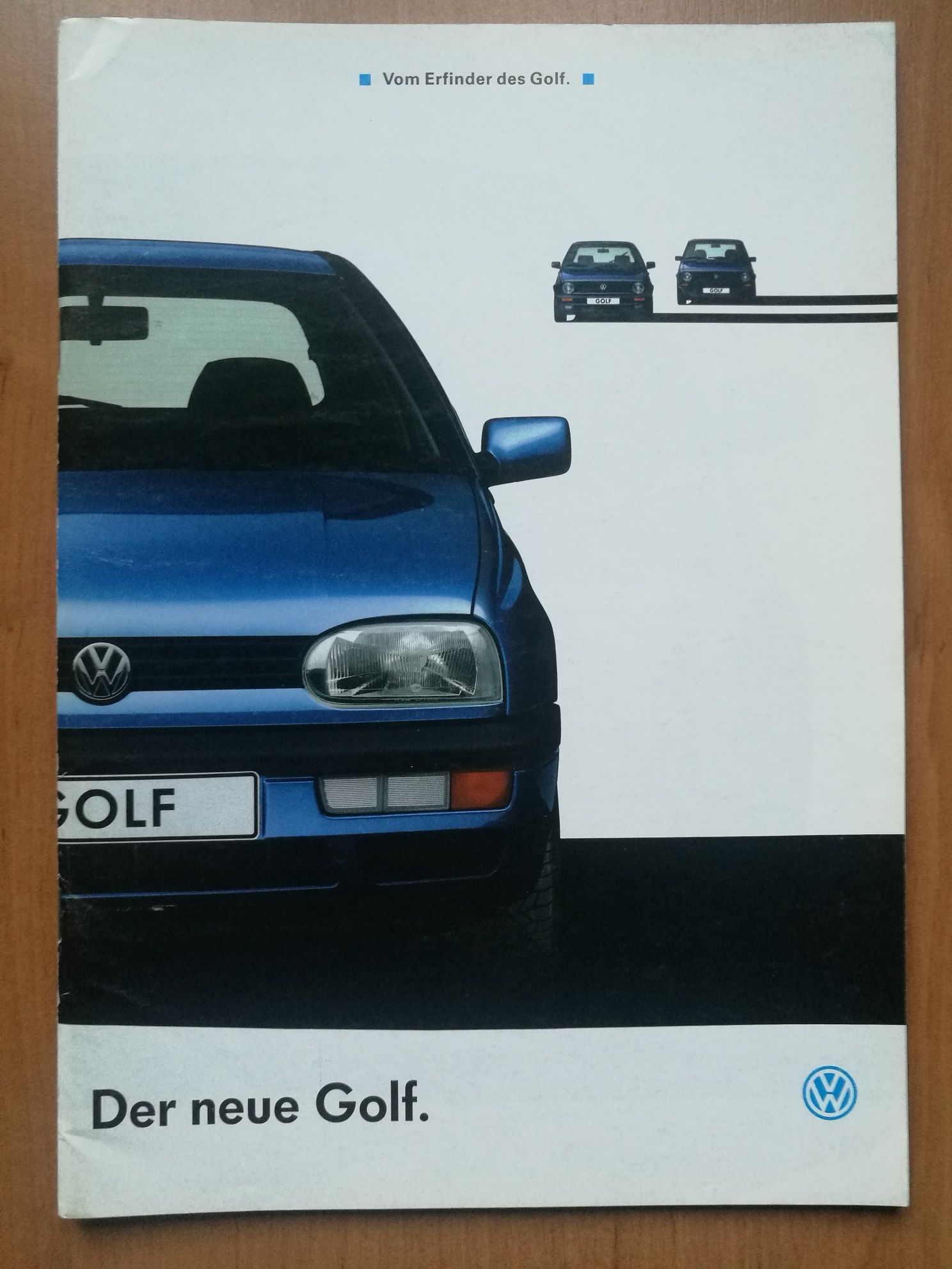 Prospekt VW Golf III szt.3