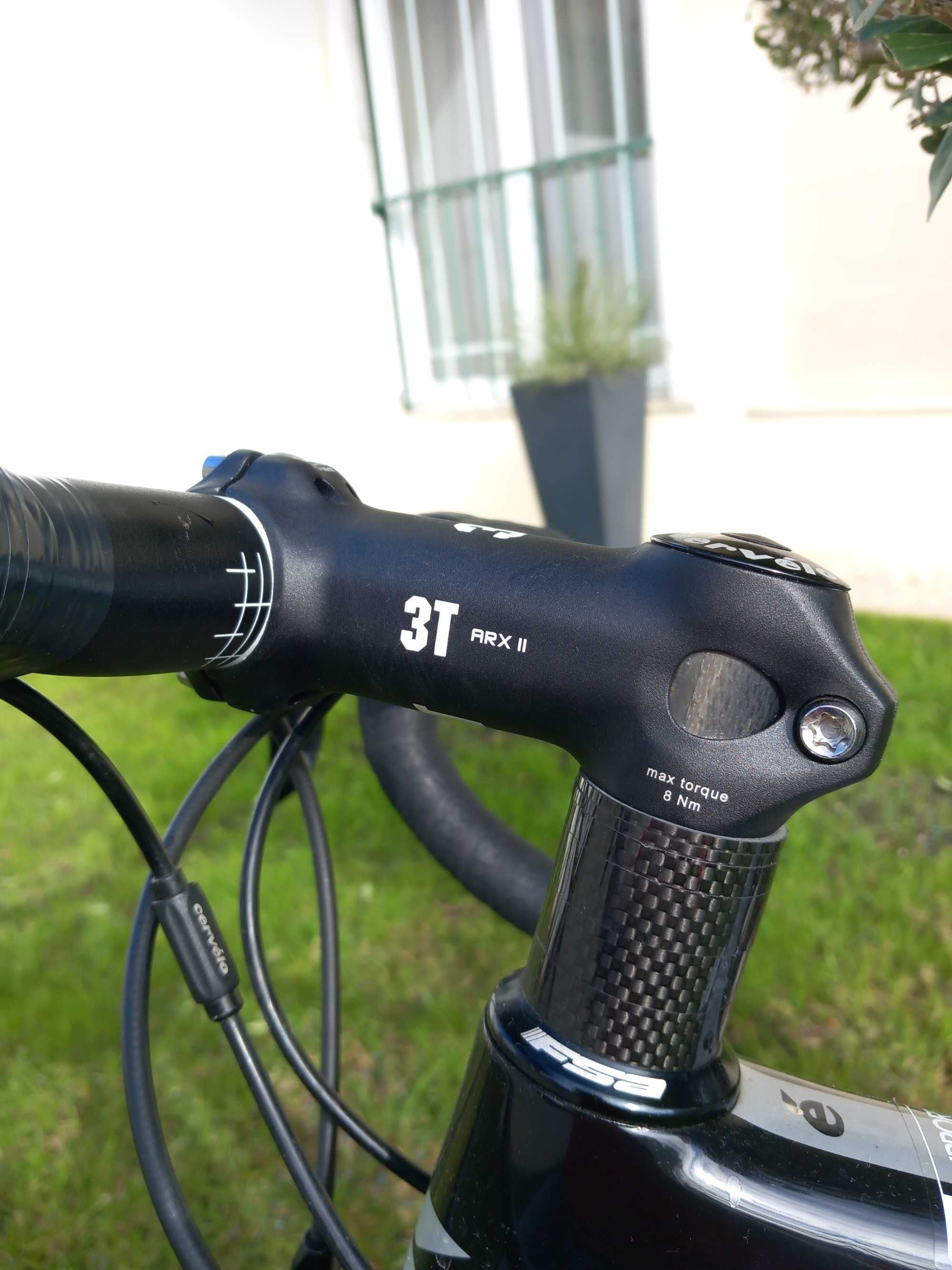 Guiador e avanço 3T - Cervelo S2