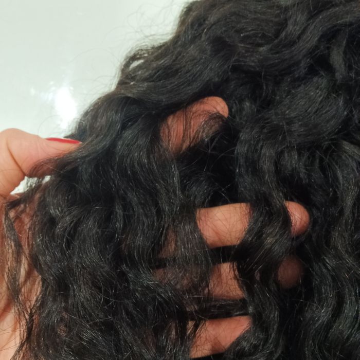200gr Cabelo humano encaracolado