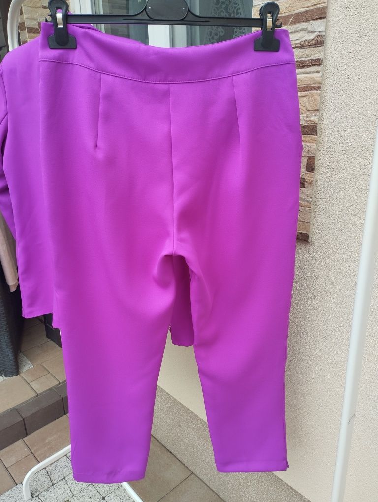 => Garnitur damski M fiolet biskupi