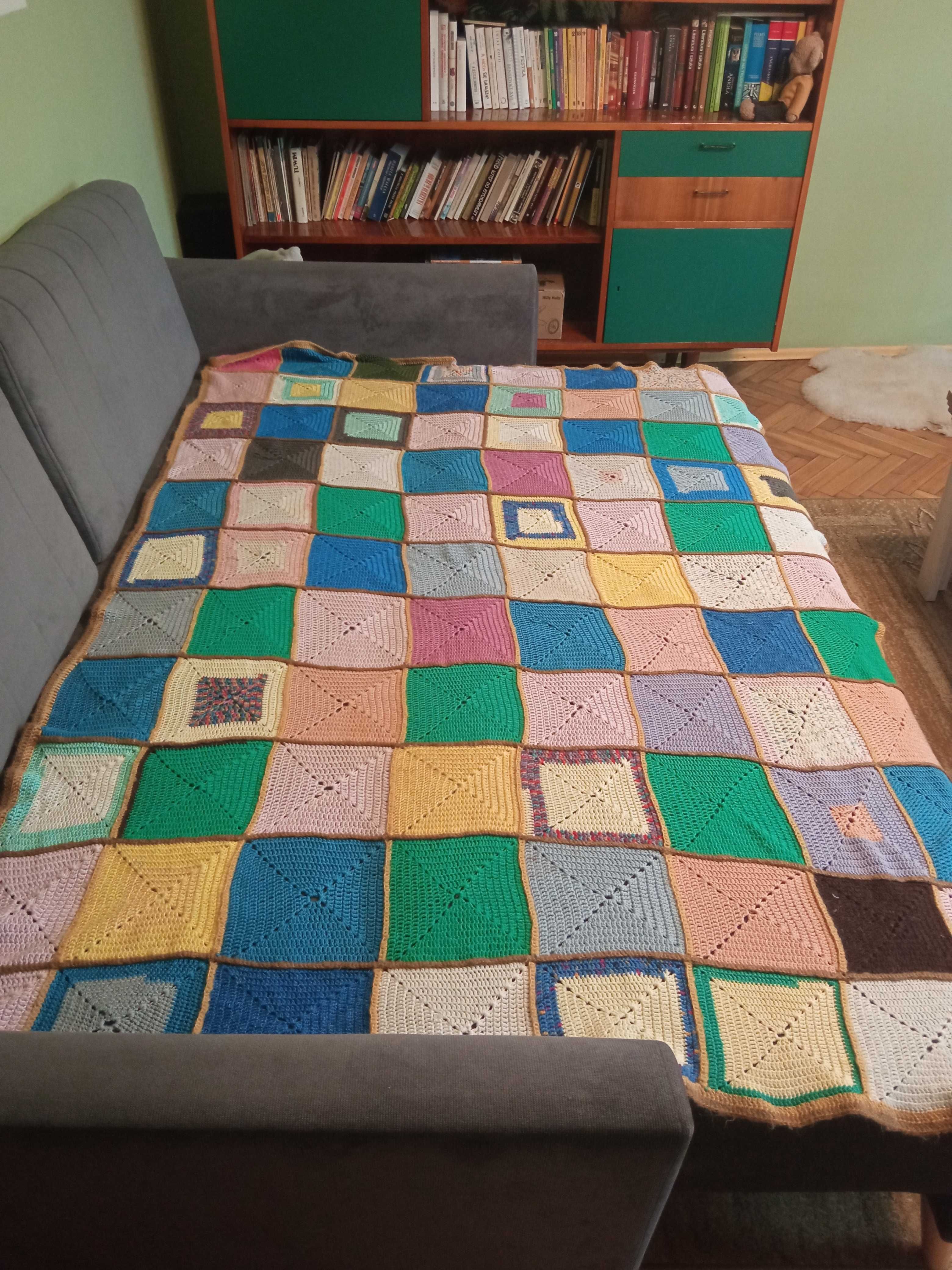 Koc kilim pled, patchwork