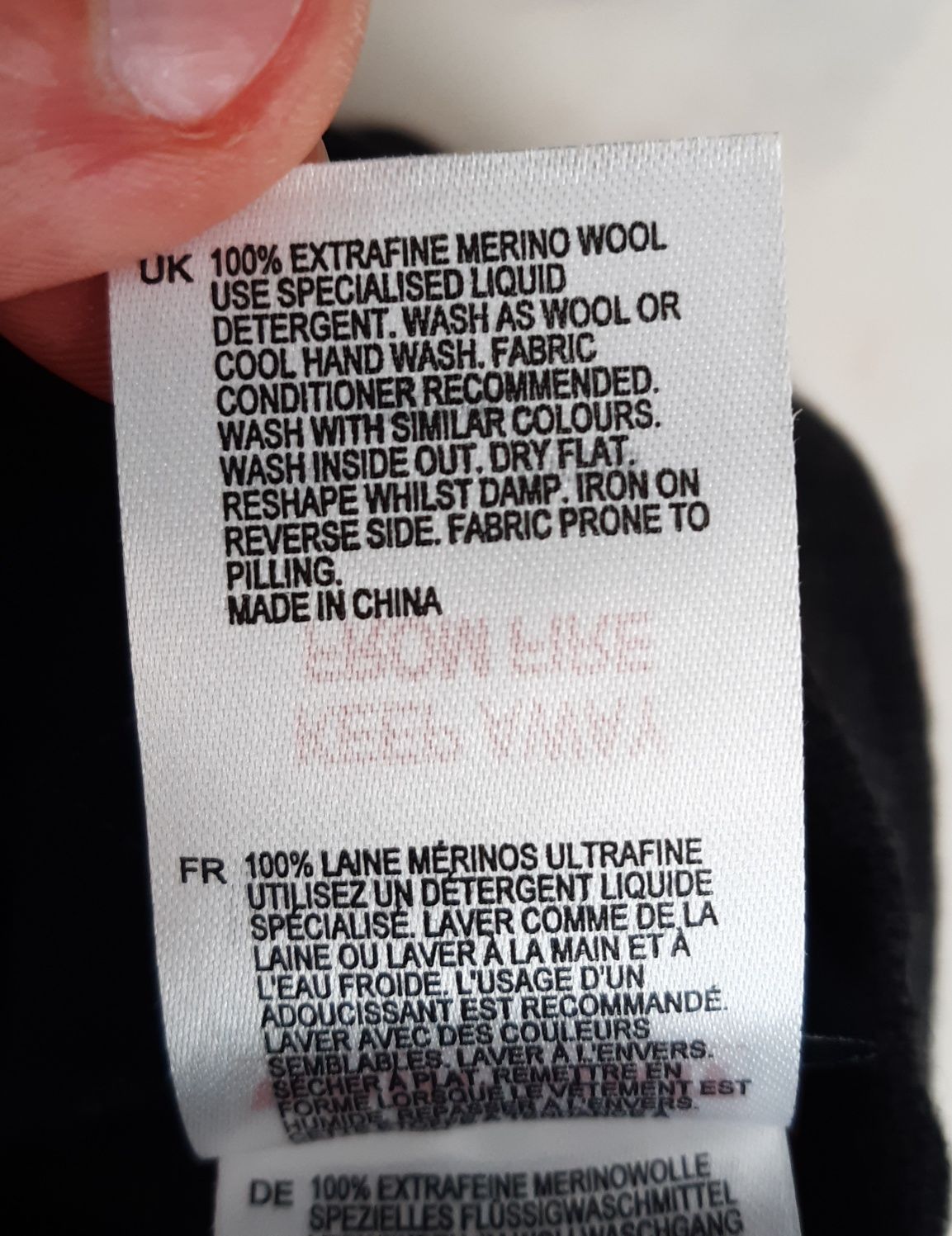 Чоловіча шапка White stuff, 100% extrafine merino wool