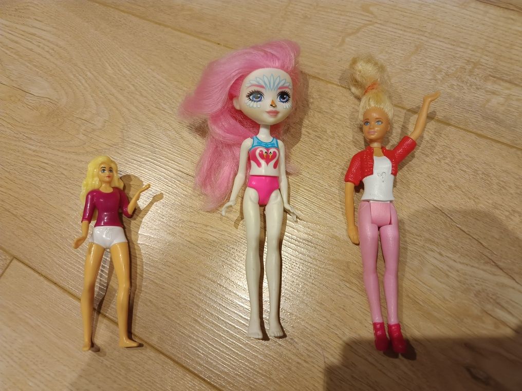Enchantimals Saffi Swan i 2x Barbie