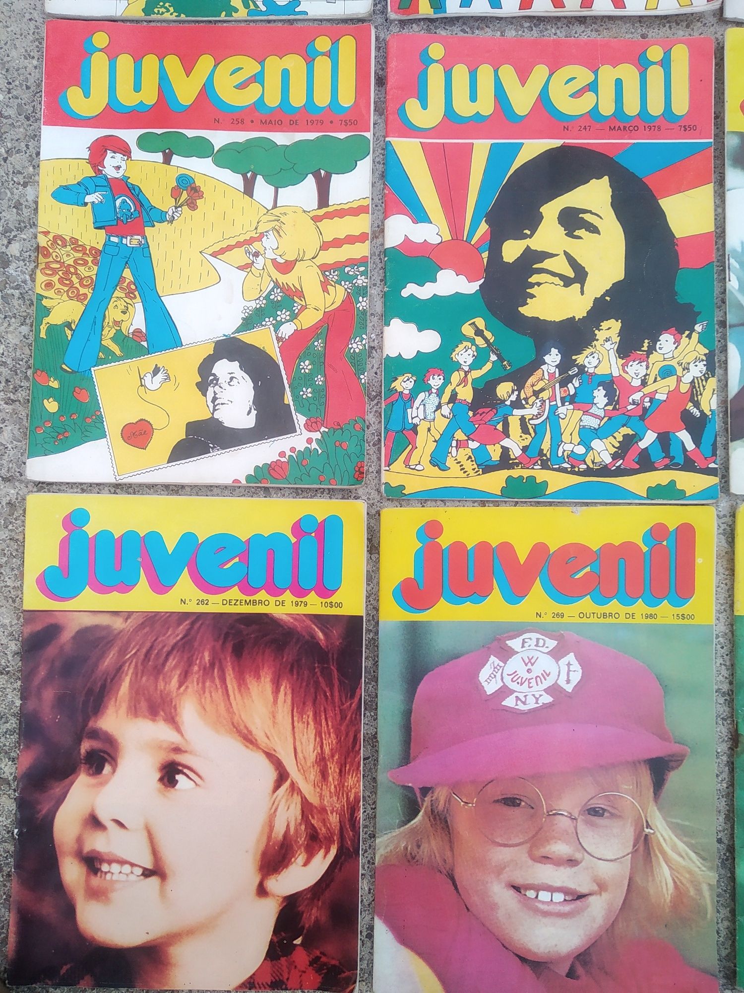 Revistas Juvenil de 1978, 79 e 80