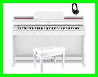 CASIO AP-470 Białe Pianino + Ławka+Słuchawki 5 LAT GWARANCJI | Zestaw