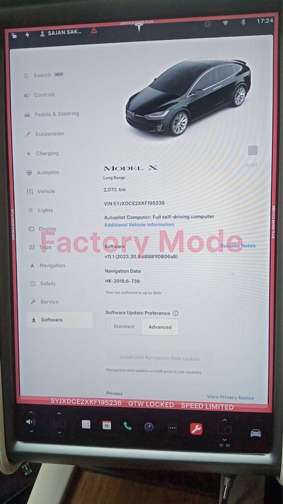 Навигация Tesla S/X/3/Y модем LTE Карты Ключи