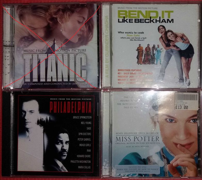 CD Играй как Бекхэм, Филадельфия, Мисс Поттер. Саундтрек OST