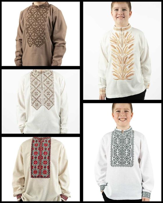 Вишиванки для хлопчиків,чоловіків