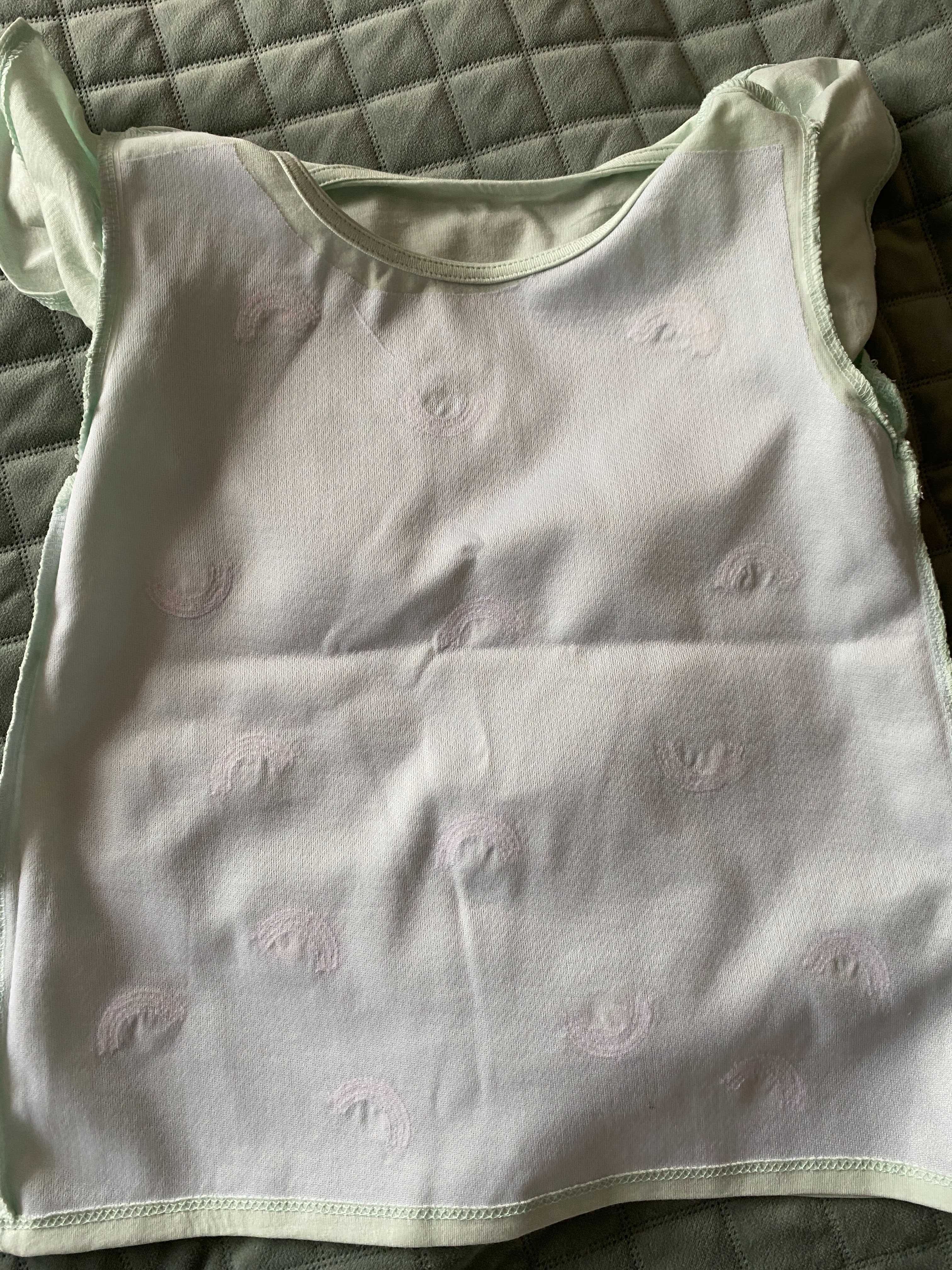 Top z falbankowym rękawem H&M