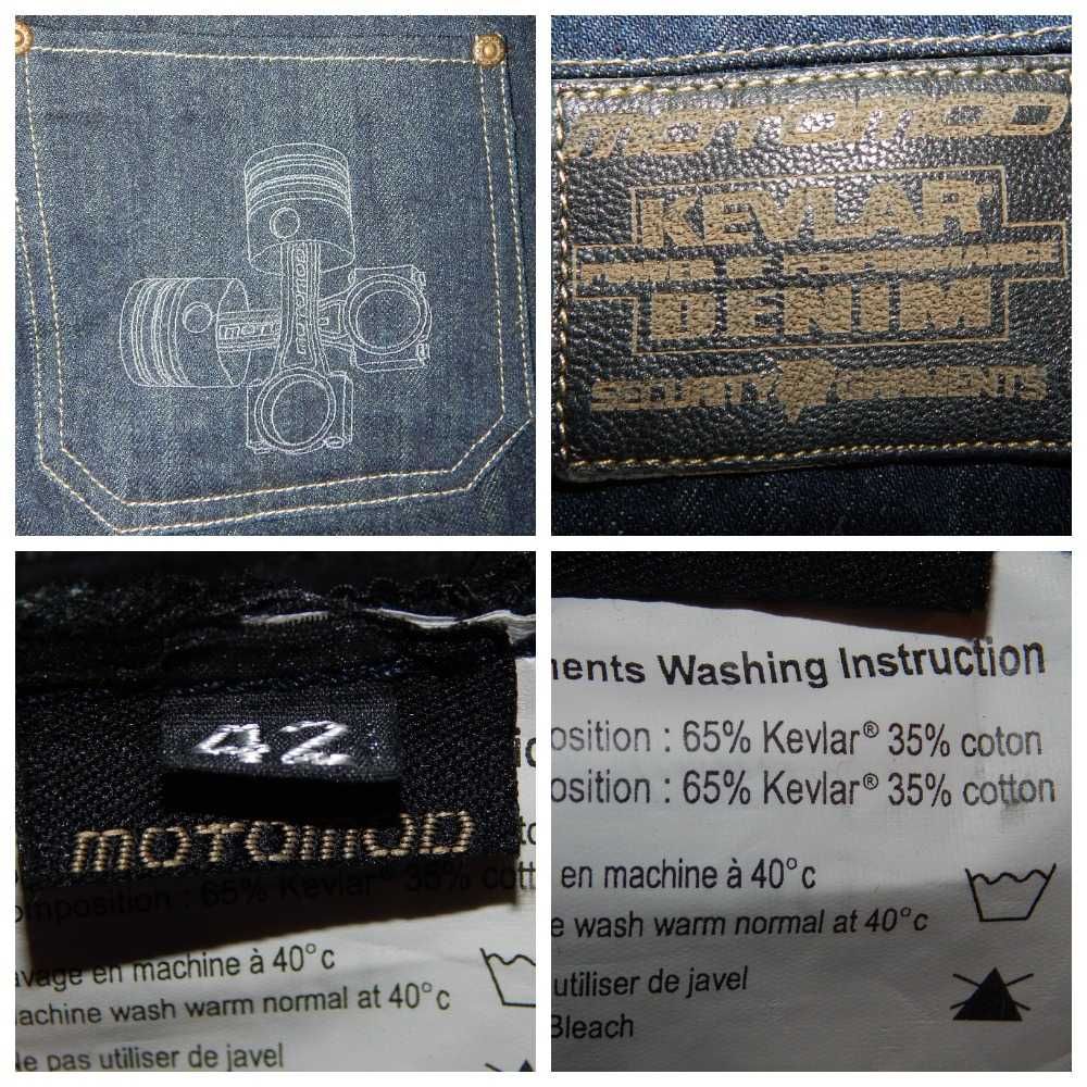 Мотоциклетные джинсы Kevlar Denim MOTOMOD