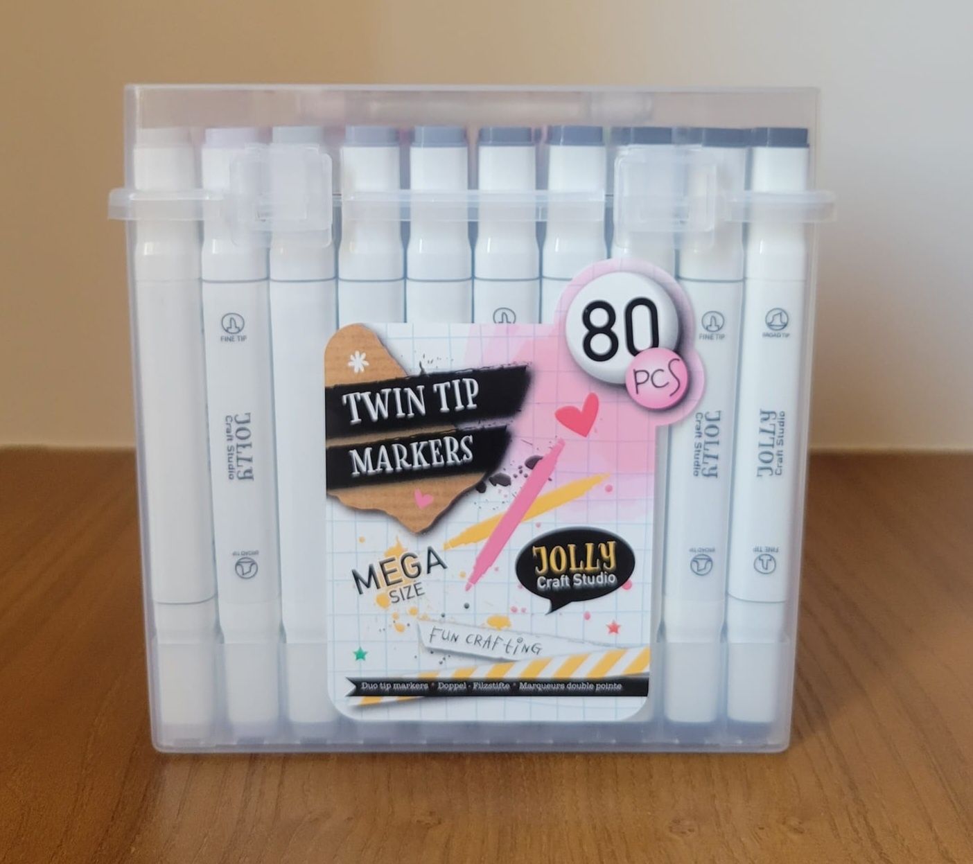 Conjunto 80 marcadores de pintura
