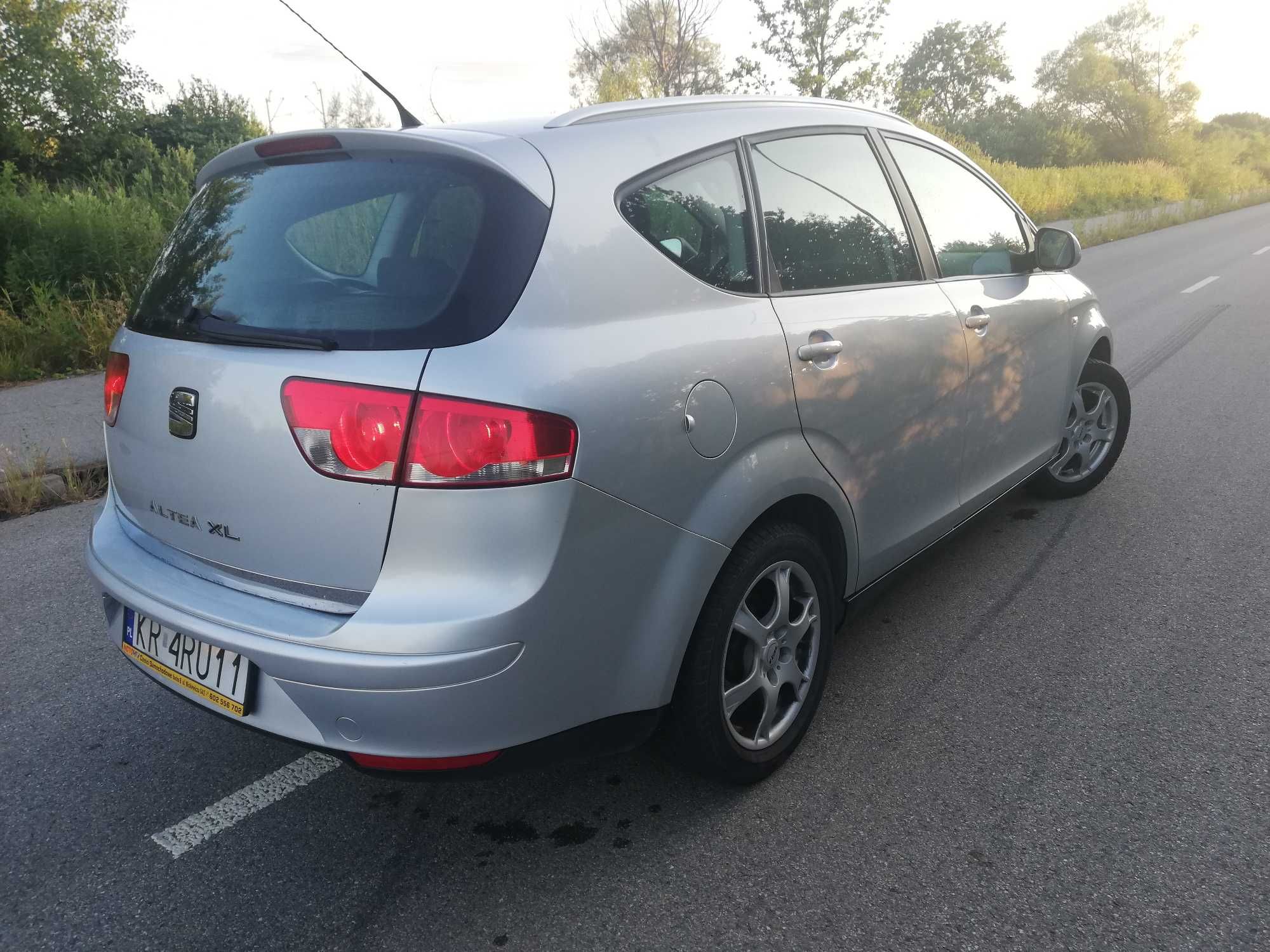 Seat Altea XL  1.6 MPI -ładny-/2008r/-klima-do jazdy-lub zamiana