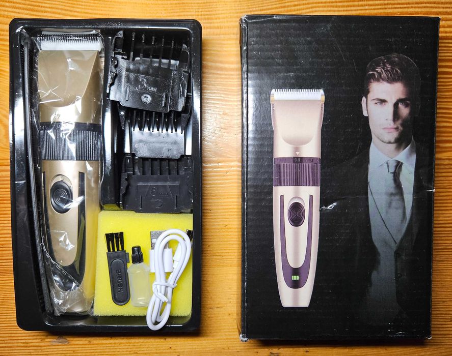 машинка для стрижки професійна перезаряджувальна