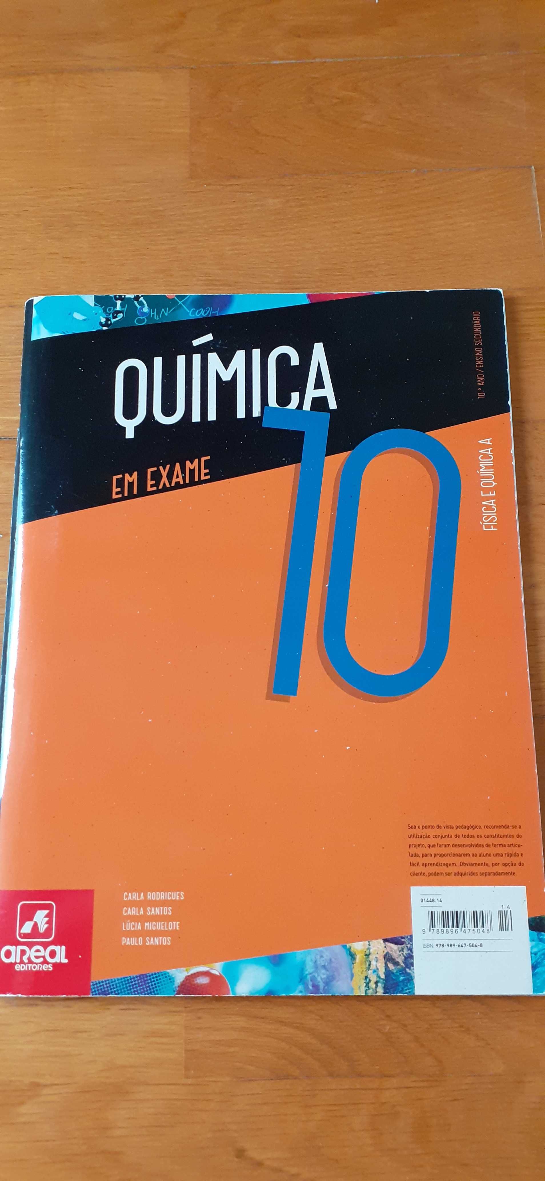 Caderno de atividades do 10 ano-Química