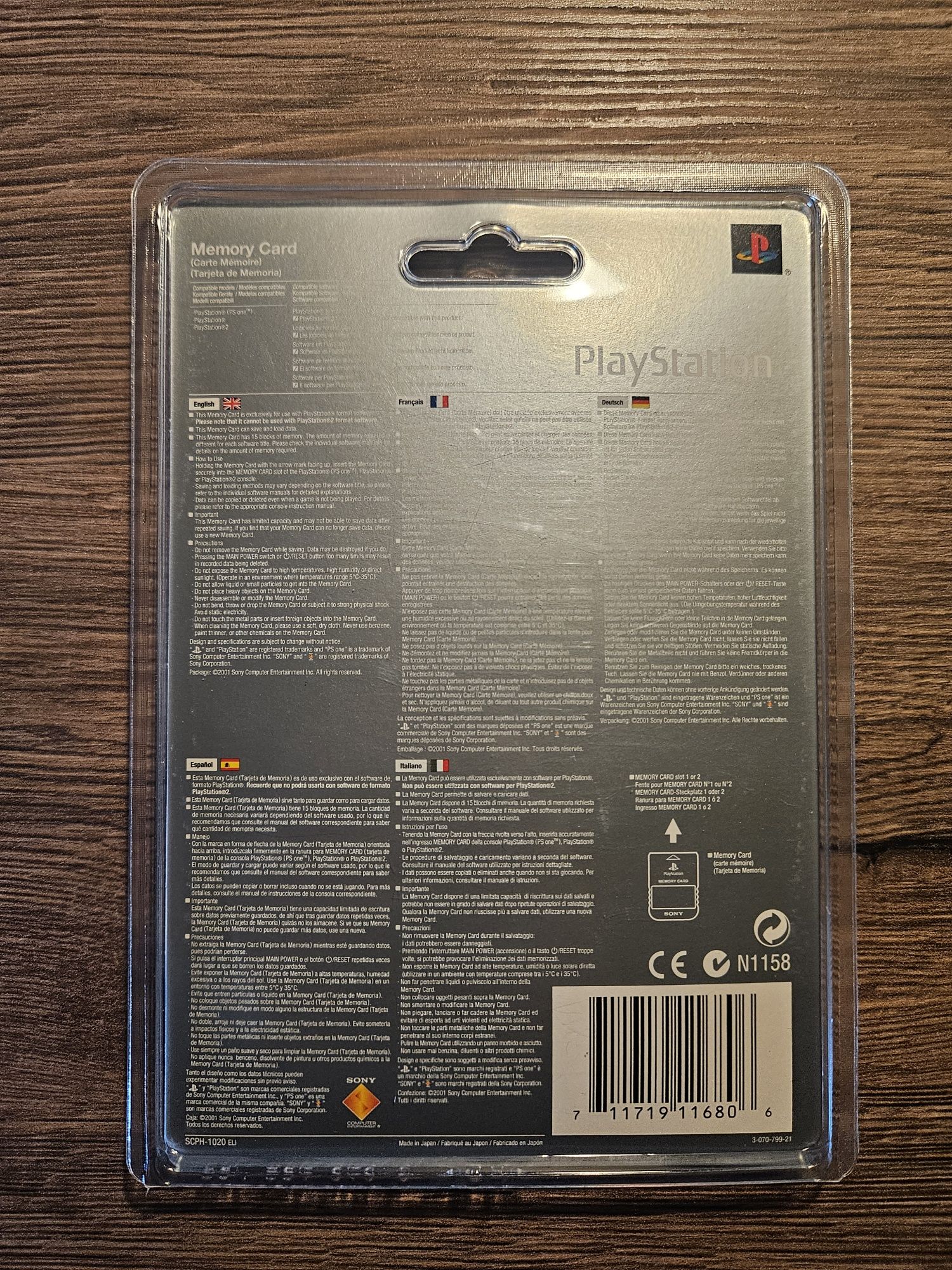 Karta pamięci do ps1