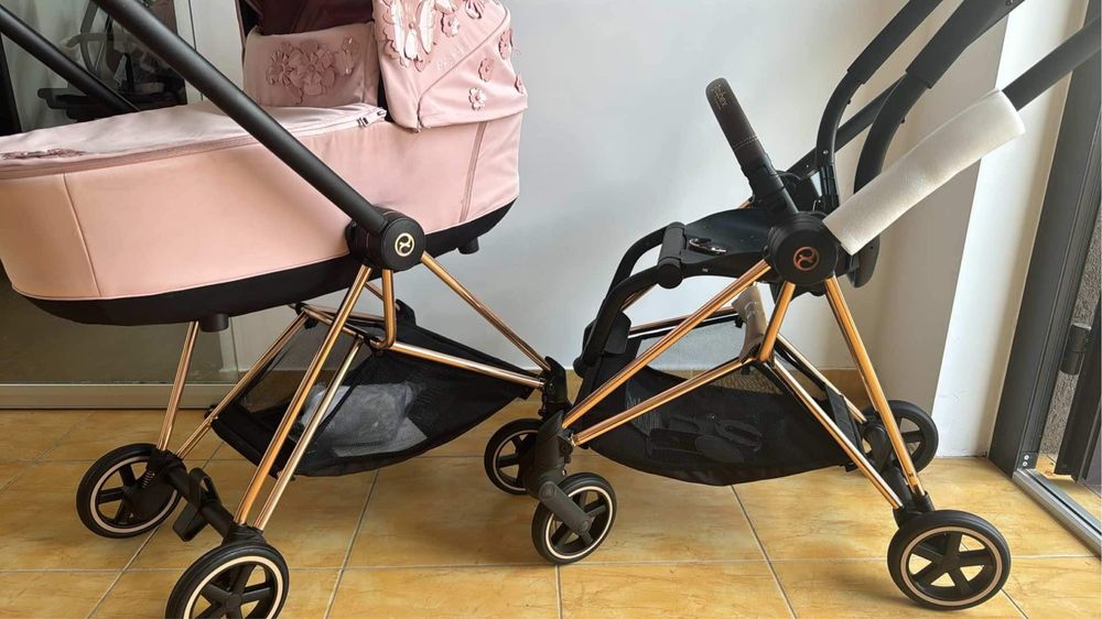 Nowy mios 4.0  cybex rose gold