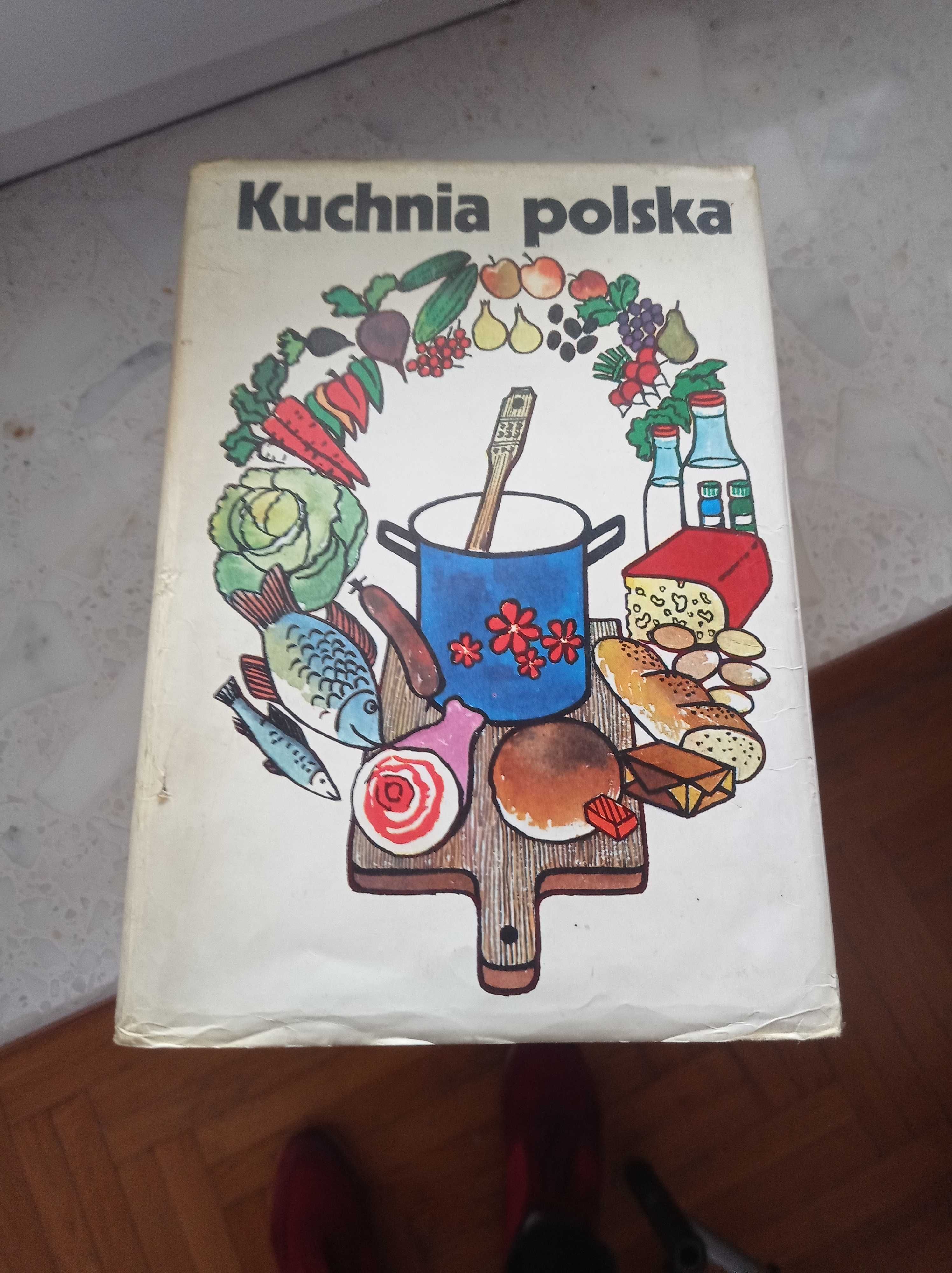Ksiżaka kucharska Kuchnia polska 1987 rok