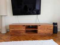 Vendo Móvel TV em Madeira Acácia